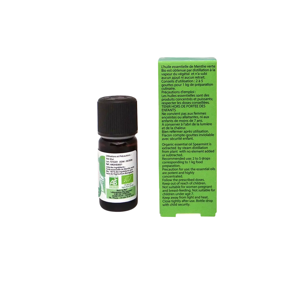 Certified Organic Spearmint Essential Oil-1
