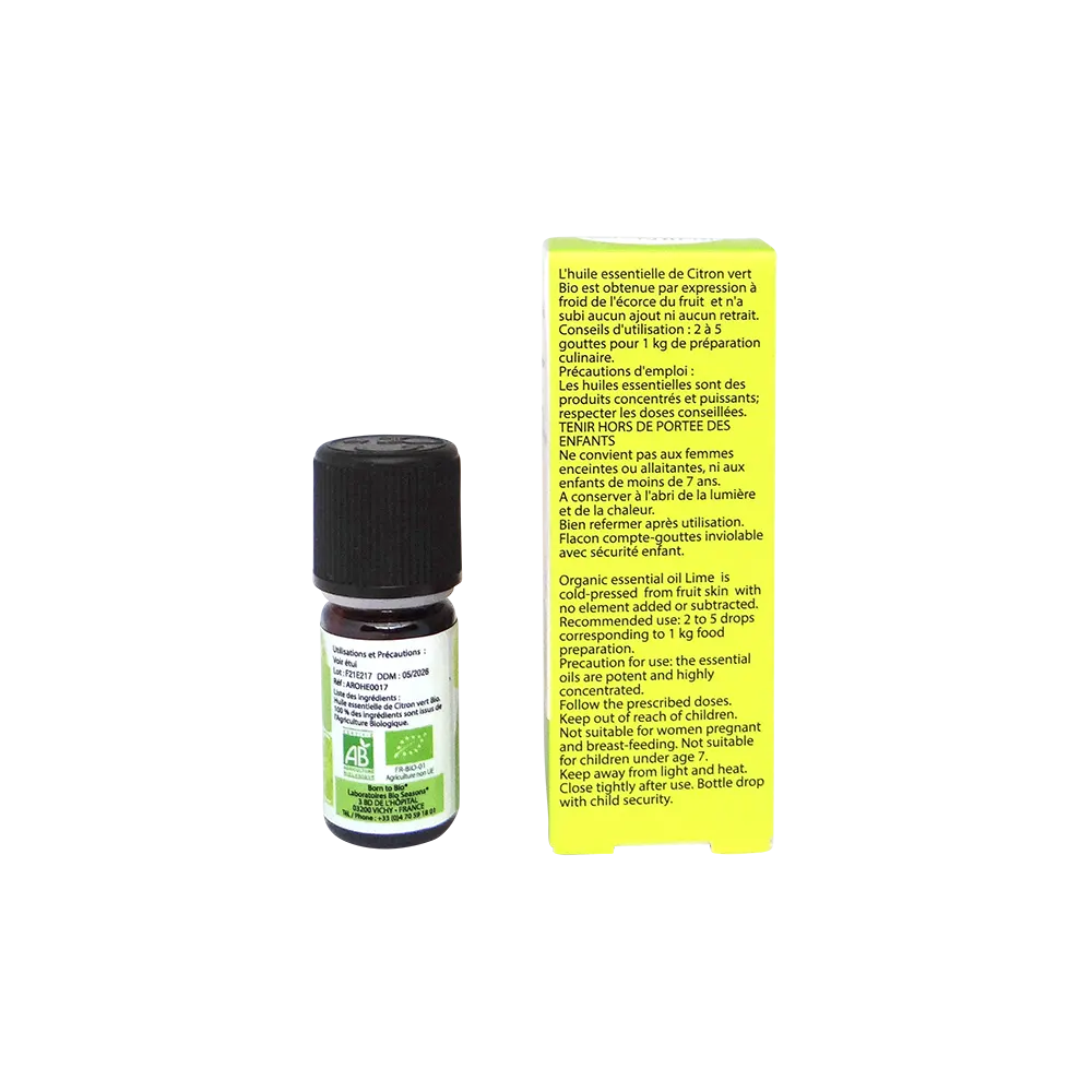 Certified Organic Lime Essential Oil-2