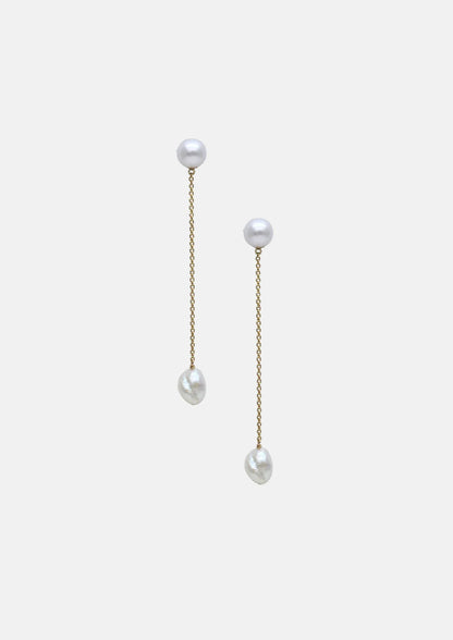 Boucles Teri — Cristaux & perle