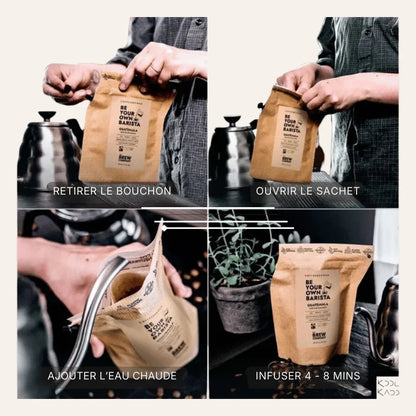 Coffret Café « Célébration & Partage » — Cafés de Spécialité Nomades à Partager (Sans Machine)