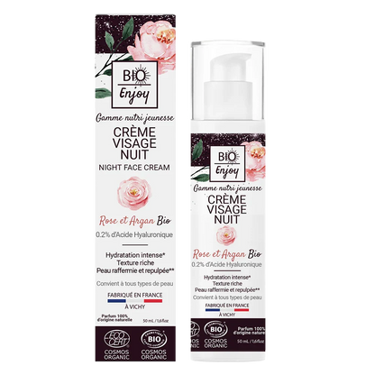 Rose Argan Night Cream – Certified Organic-0