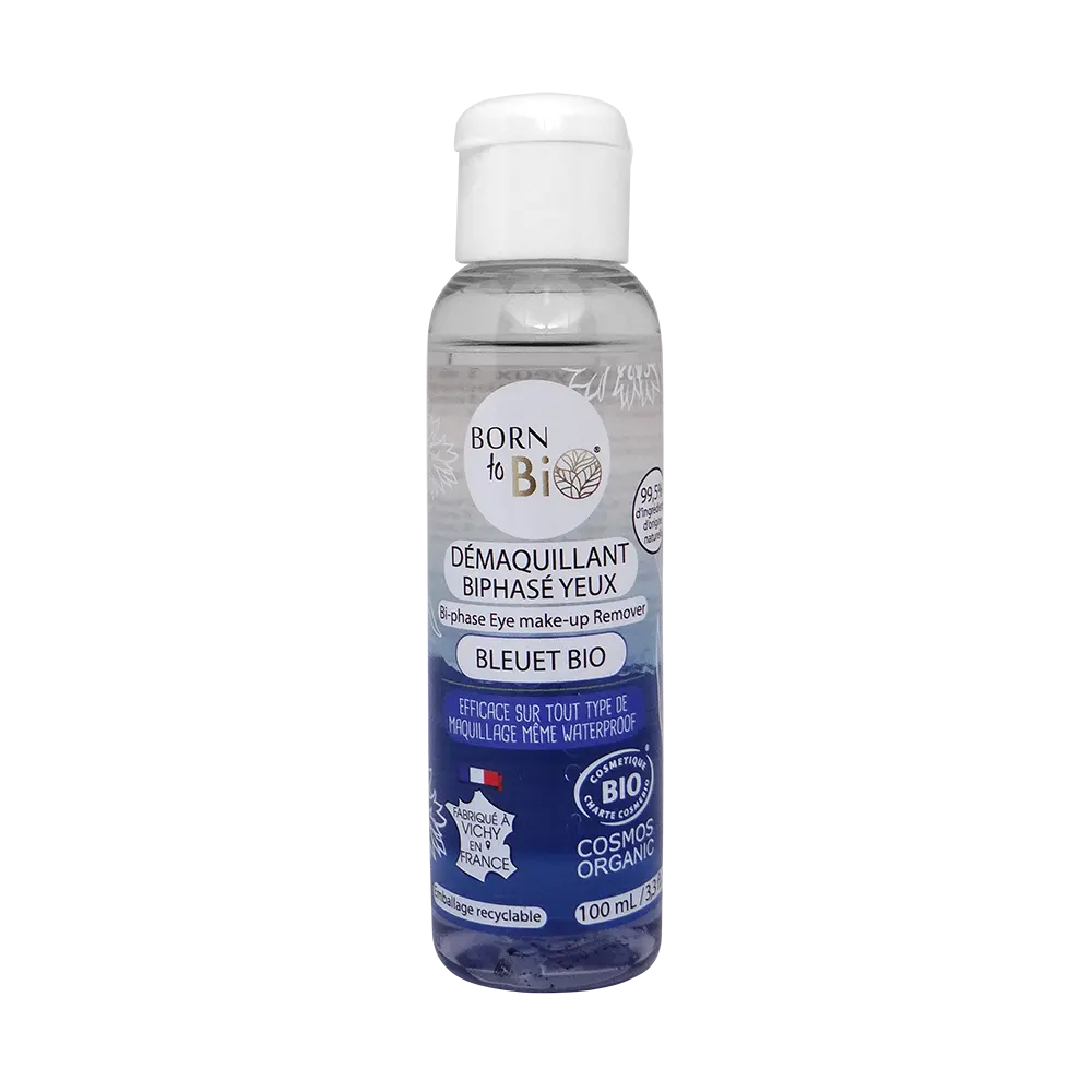 Waterproof Bi-Phase Eye Makeup Remover Cornflower - Certified Organic-0