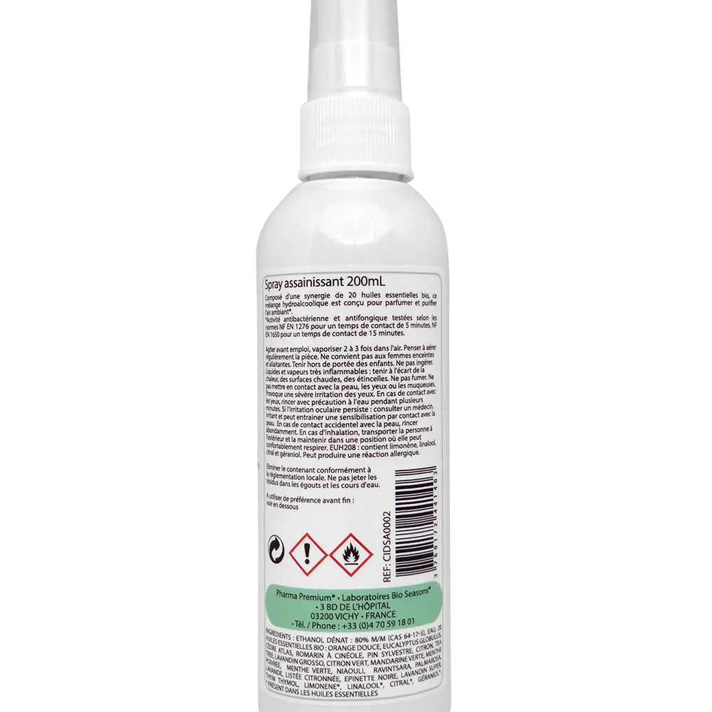 Sanitizing Spray 20 Certified Organic Essential Oils-1