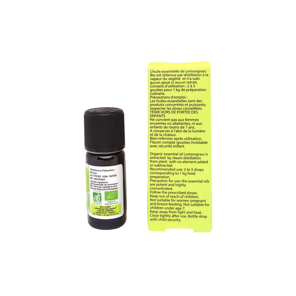 Certified Organic Lemongrass Essential Oil-1