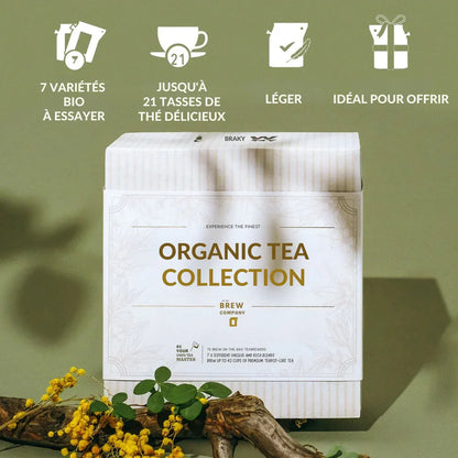 Douceur & Découverte — Coffret de Thés Bio (7 recettes)