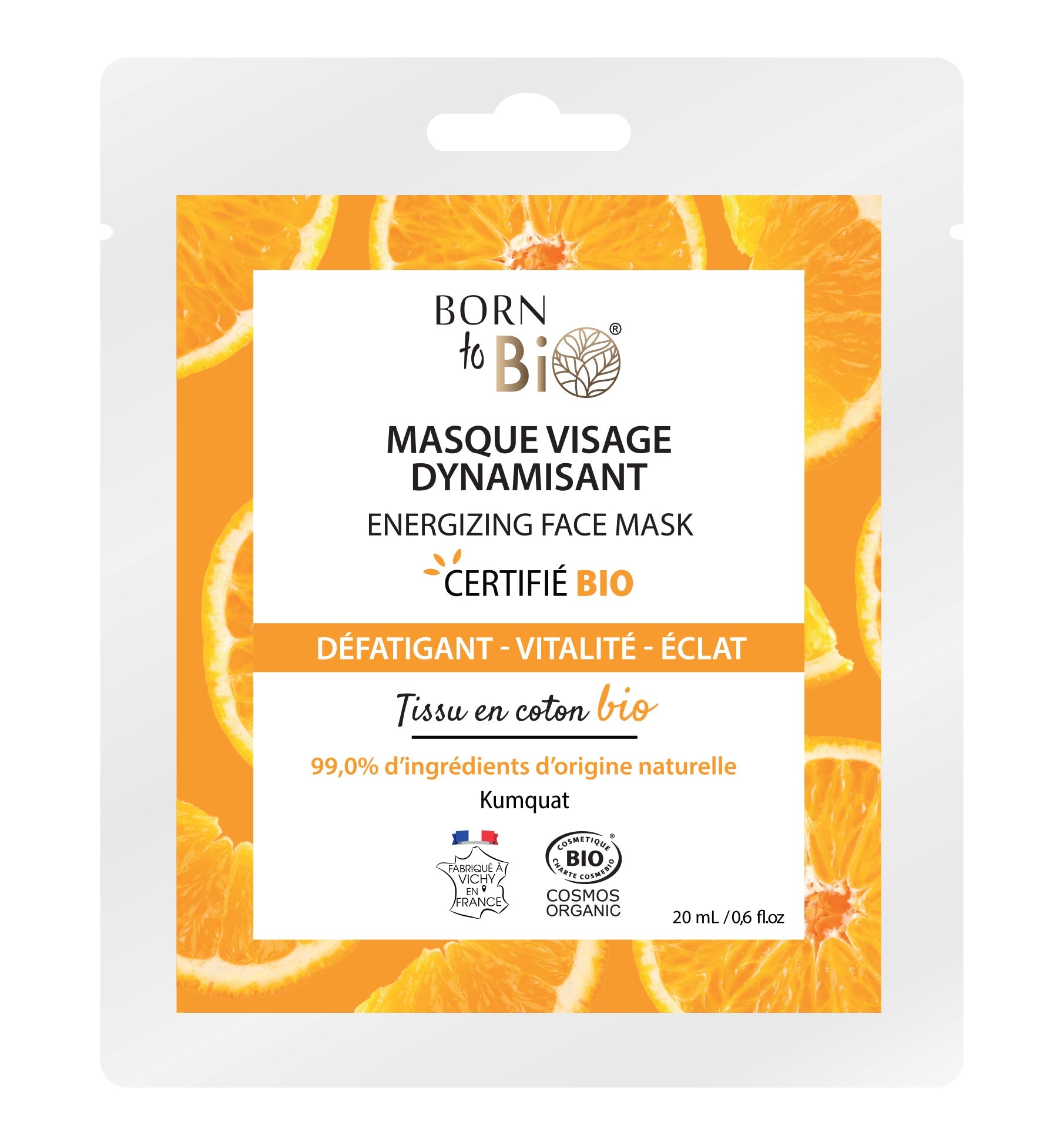 Energizing Cotton Face Mask - Certified Organic-0