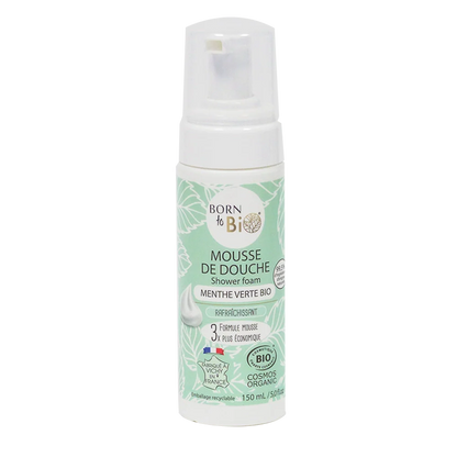 Spearmint Shower Foam - Certified Organic-0