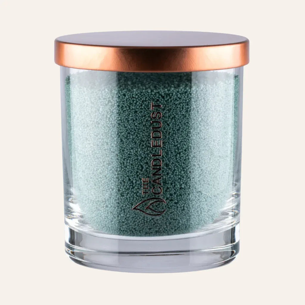 Bougie décorative Vert Émeraude 160 g sans parfum en cire végétale, idée cadeau pour le bien-être maison et une ambiance apaisante – KoolKado