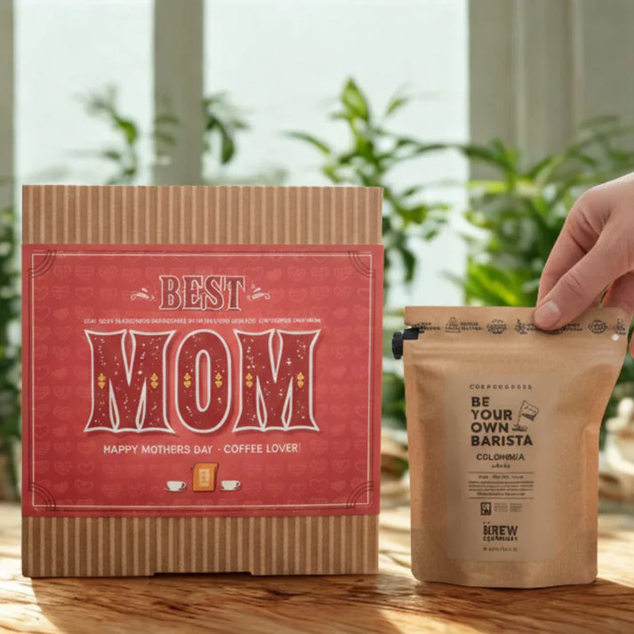 Coffret café Noces & Arômes avec message attentionné, idée cadeau élégante et prête à offrir – KoolKado
