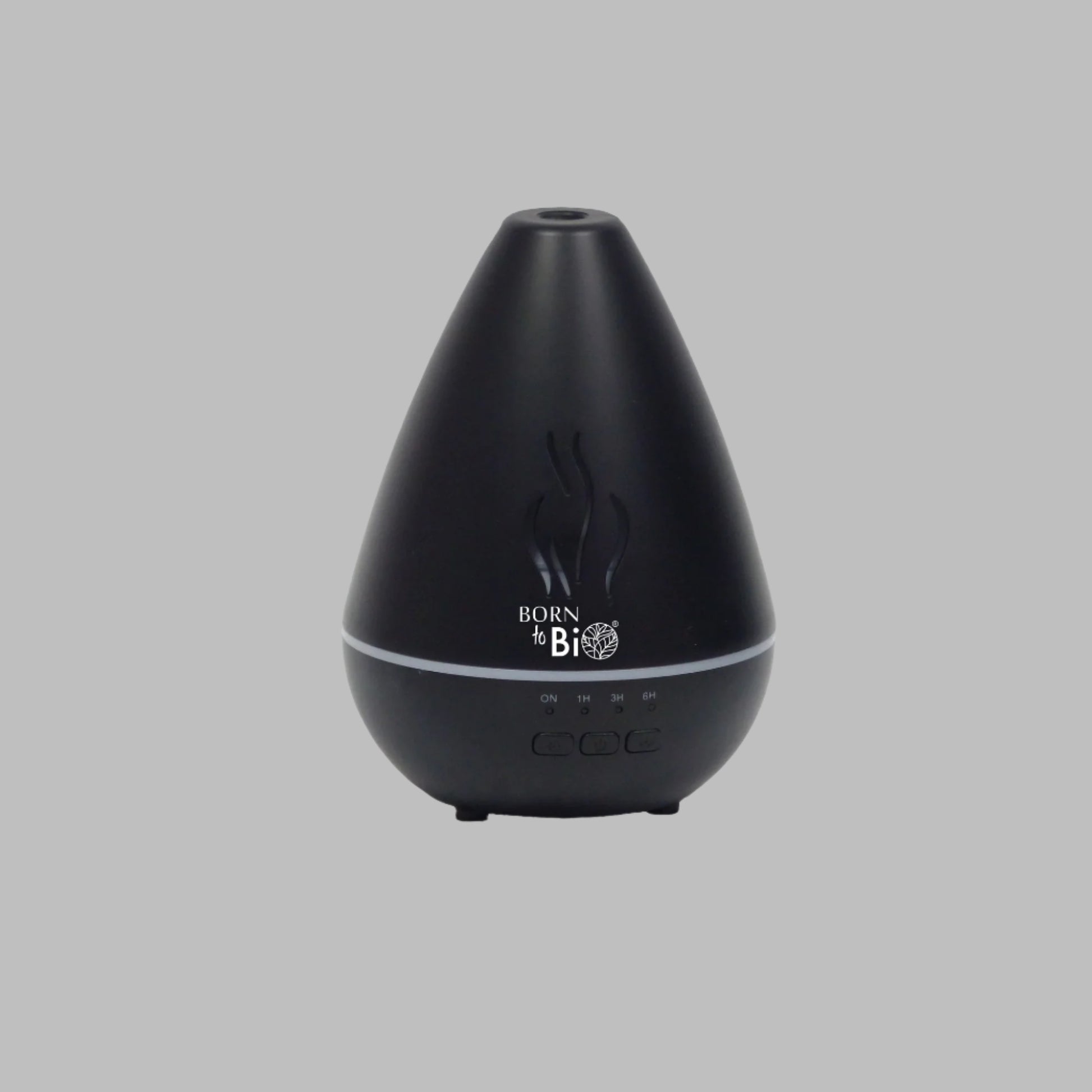 Idées cadeaux bien-être et design – diffuseur d'huiles essentielles noir mat pour une ambiance zen à la maison