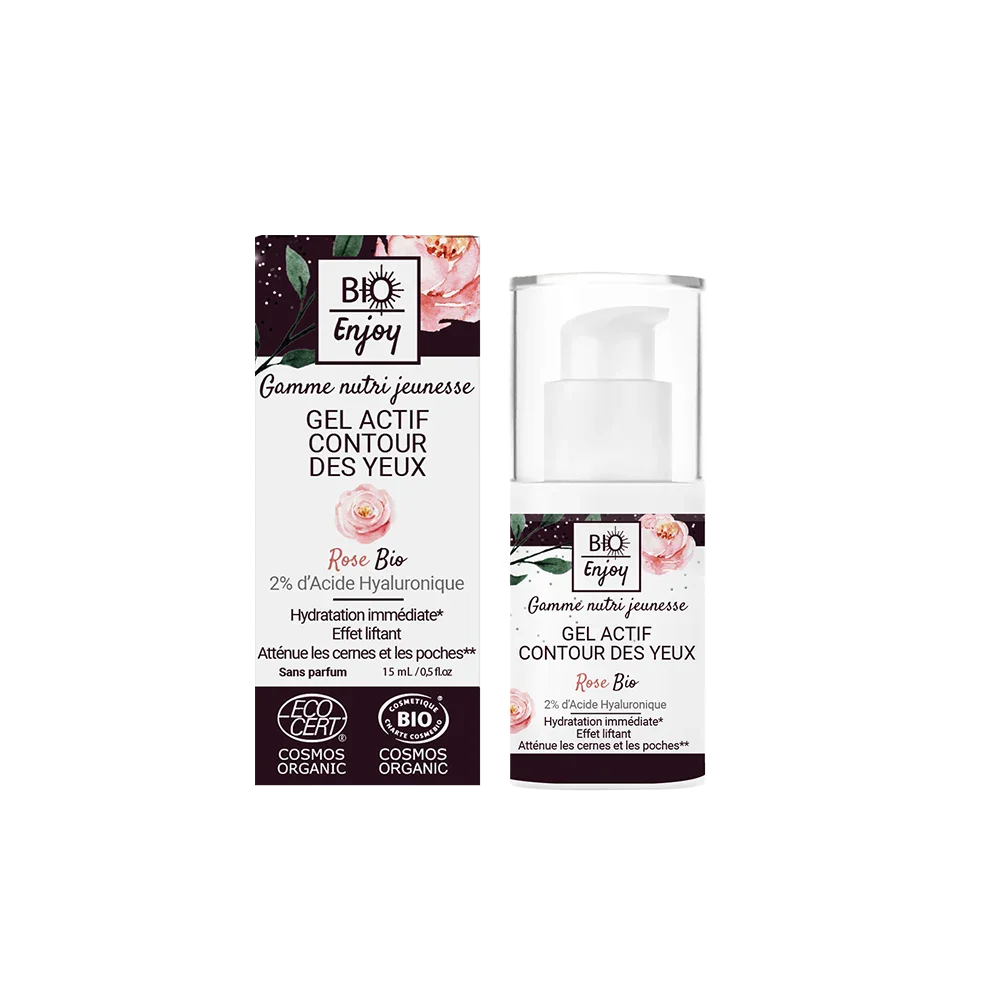 Active Eye Contour Gel Rose & Argan – Certified Organic-0