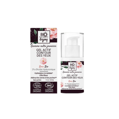 Active Eye Contour Gel Rose & Argan – Certified Organic-0