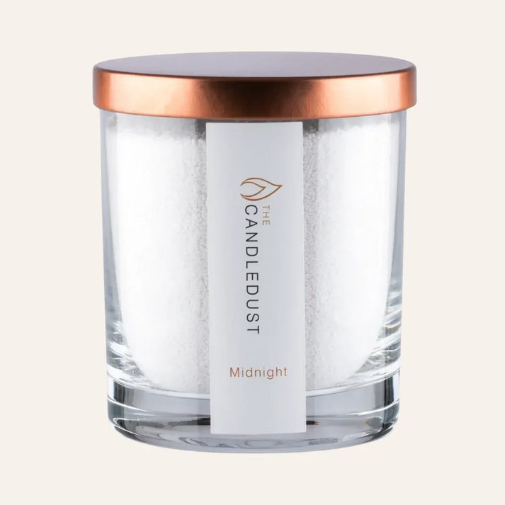 Idées cadeaux pour adulte : bougie parfumée Candledust élégante à offrir pour une attention raffinée