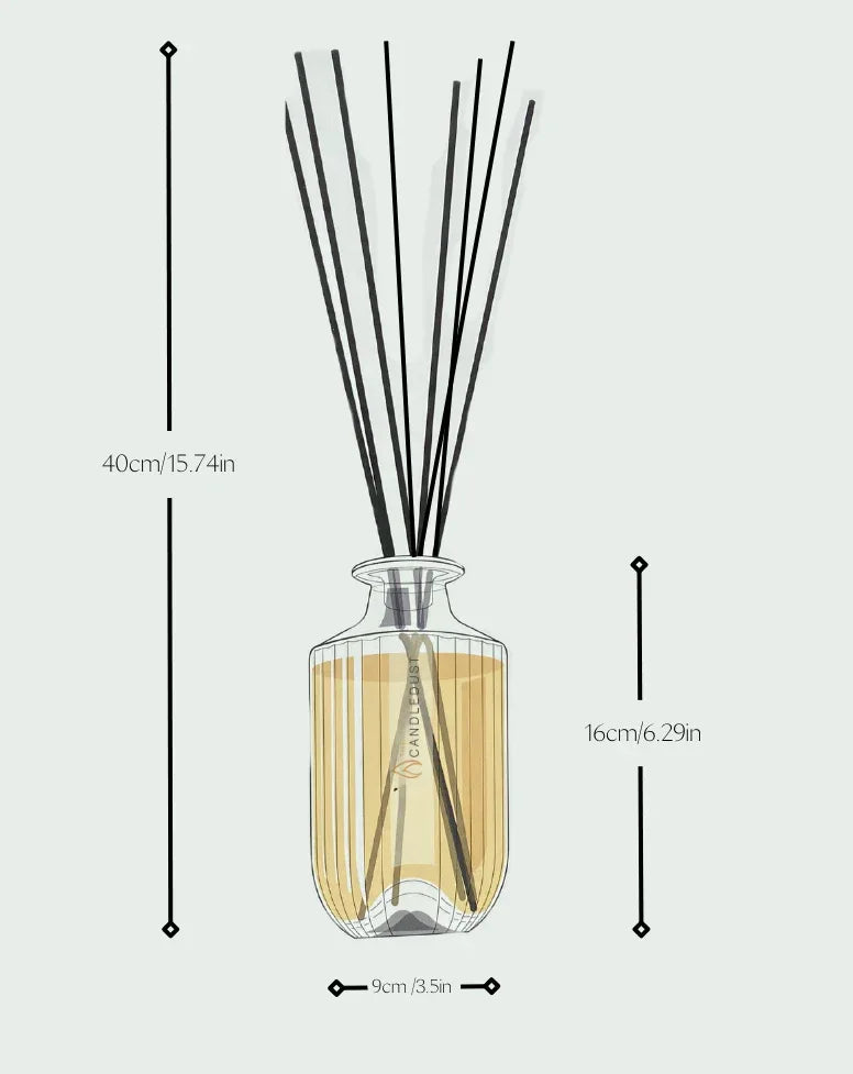 Idées cadeaux premium avec diffuseur de parfum d’intérieur 500 ml, idéal pour offrir une diffusion longue durée et sans alcool.