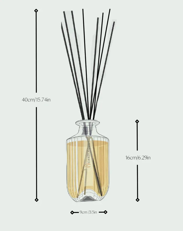 Idées cadeaux premium avec diffuseur de parfum d’intérieur 500 ml, idéal pour offrir une diffusion longue durée et sans alcool.