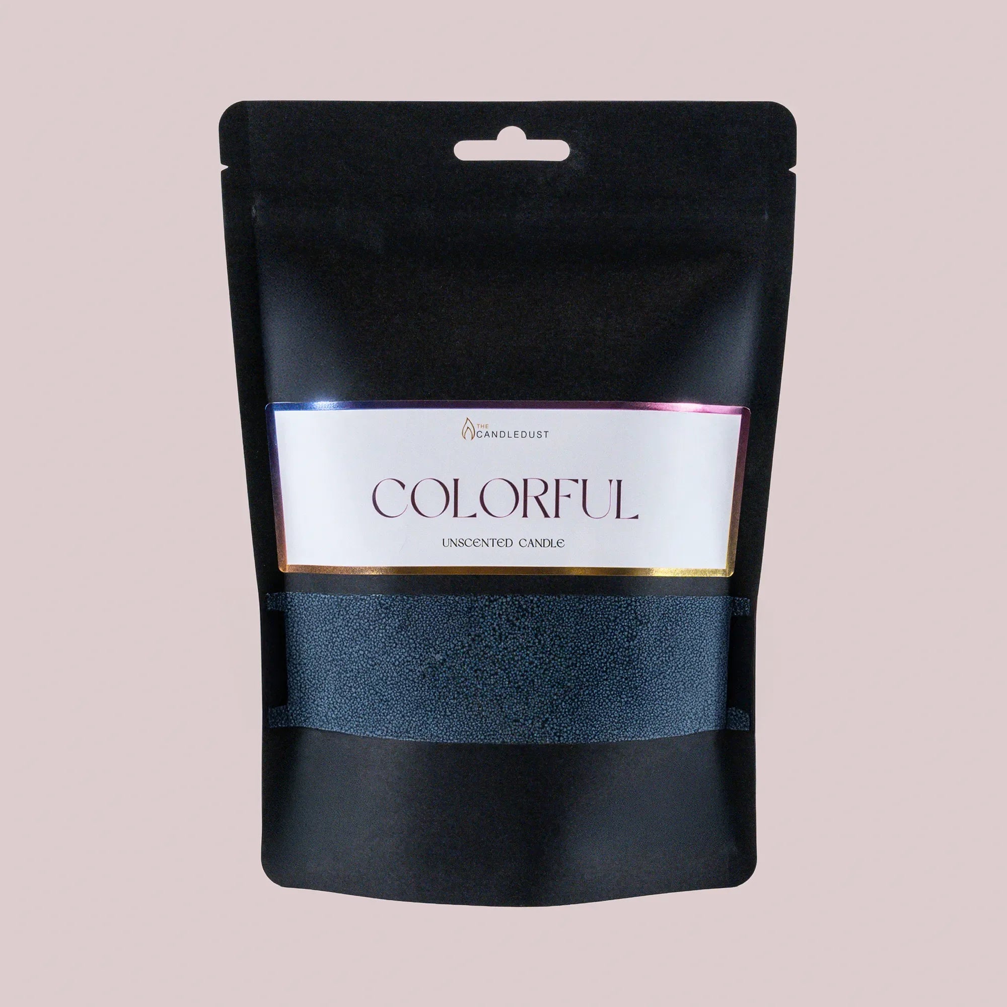 Idées cadeaux sable à bougie bleu foncé, idéal pour offrir une décoration élégante et contemporaine à un adulte.