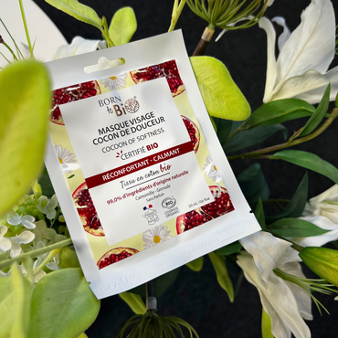 Cocoon of Softness cotton face mask - Certified Organic-1