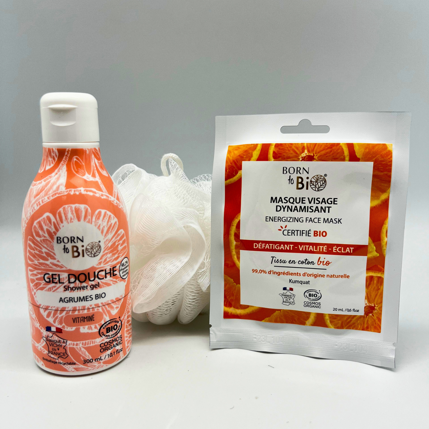 Energizing Cotton Face Mask - Certified Organic-2