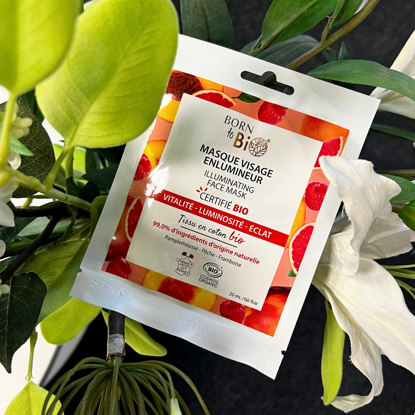 Cotton Highlighter Face Mask - Certified Organic-1