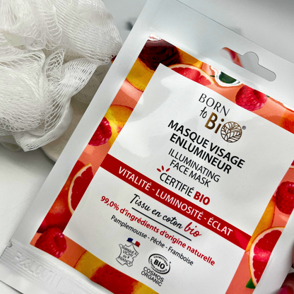 Cotton Highlighter Face Mask - Certified Organic-2