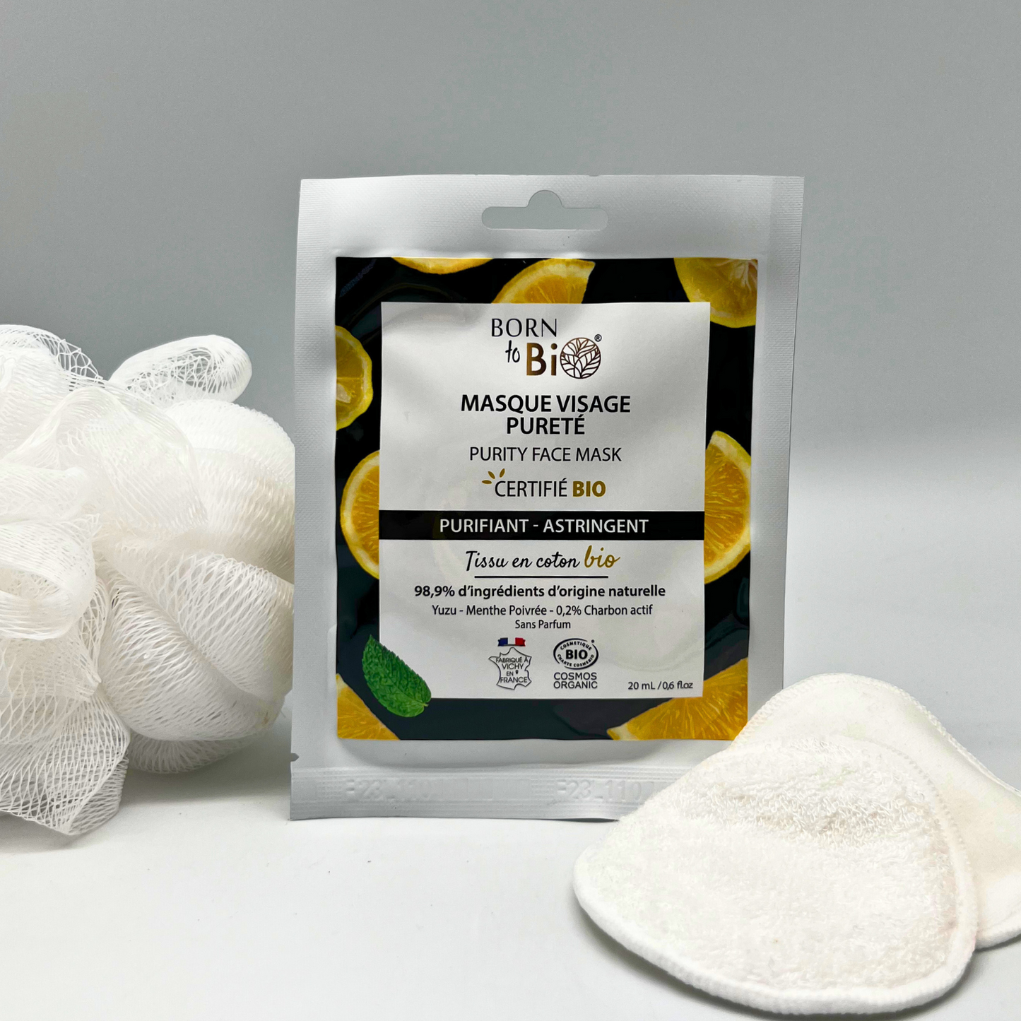 Purity Cotton Face Mask - Certified Organic-3