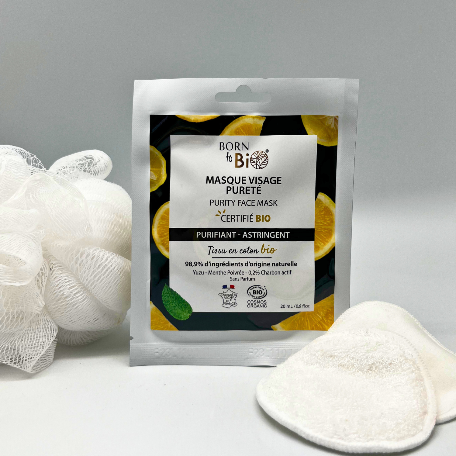 Purity Cotton Face Mask - Certified Organic-3