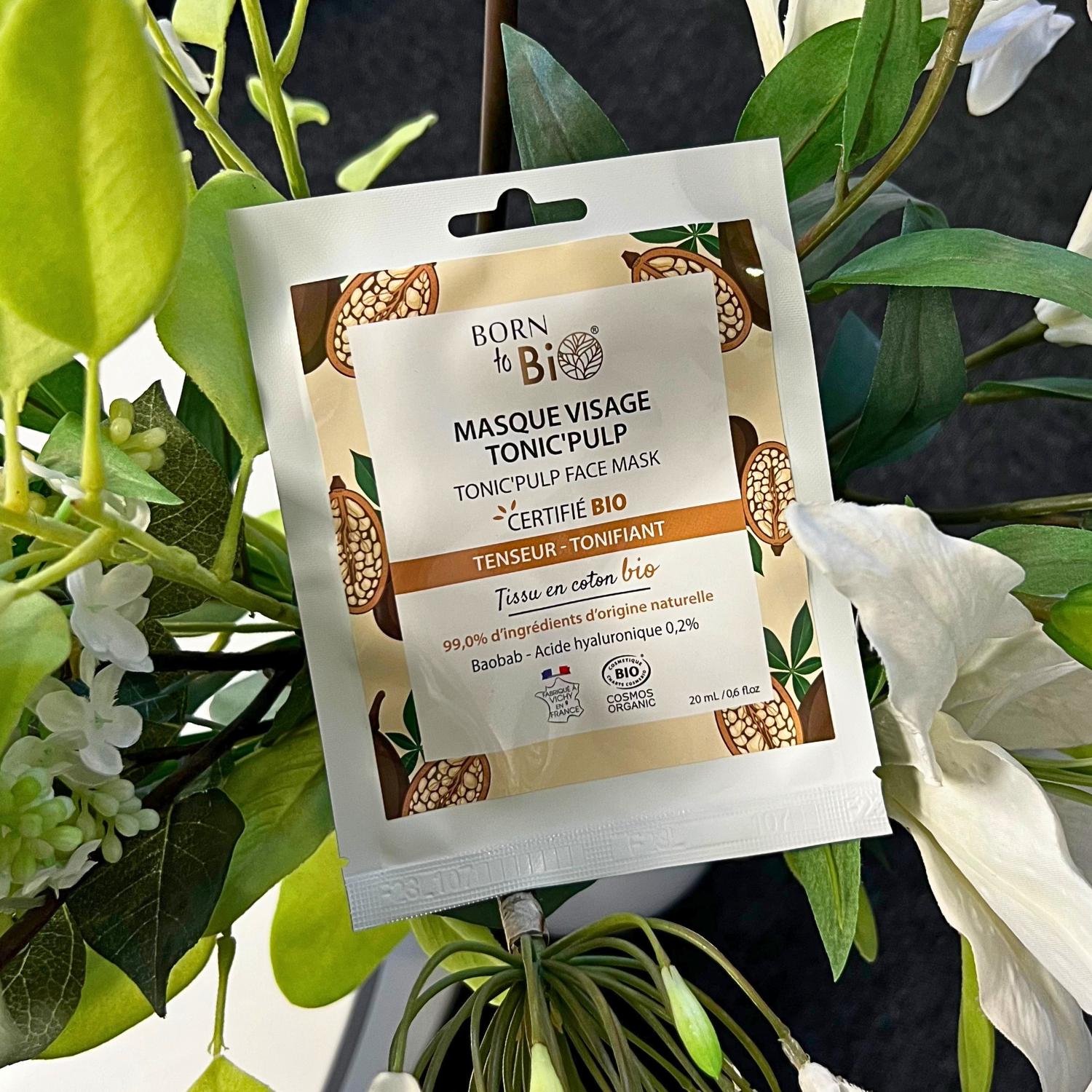 Tonic'Pulp cotton face mask - Certified organic-1